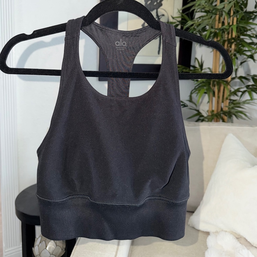 ALO Yoga Sports Bra Black L